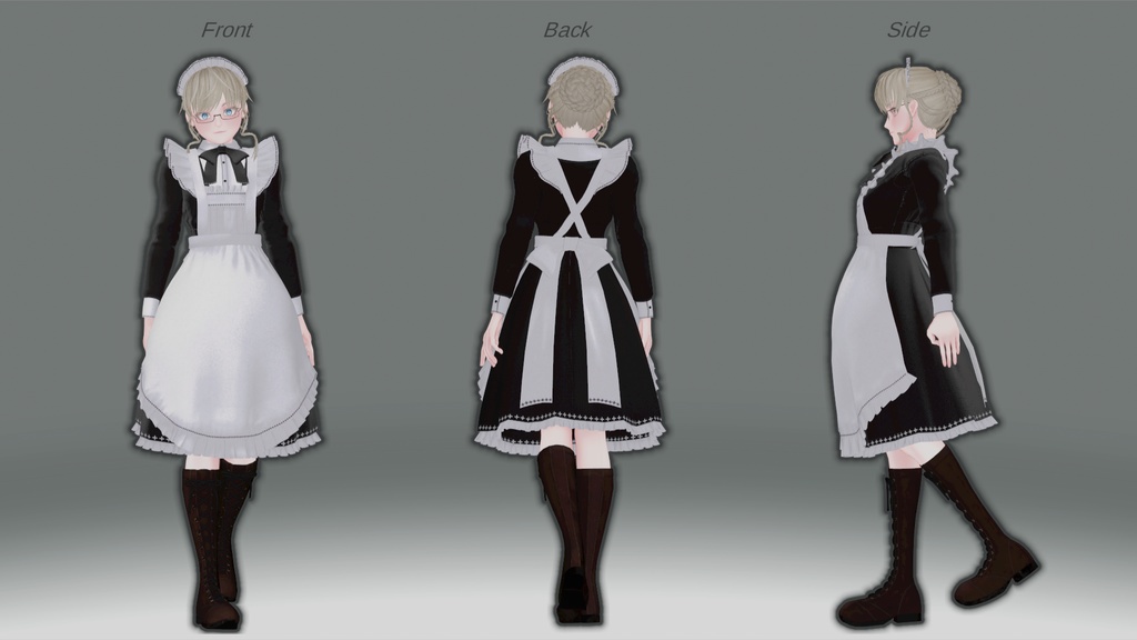 【オリジナル3Dモデル】 Daleka (ダリョーカ)