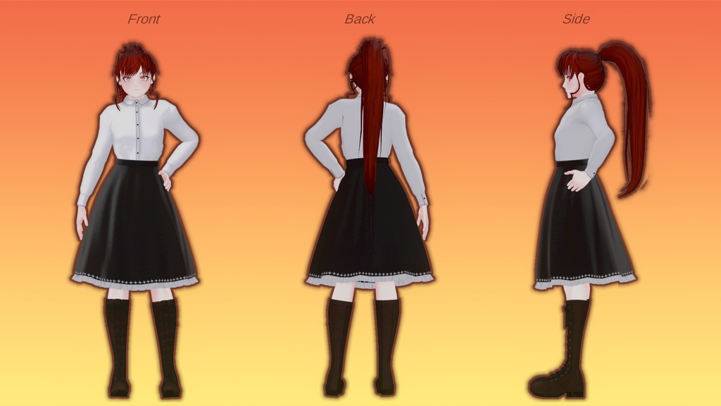 【オリジナル3Dモデル】 Daleka (ダリョーカ)