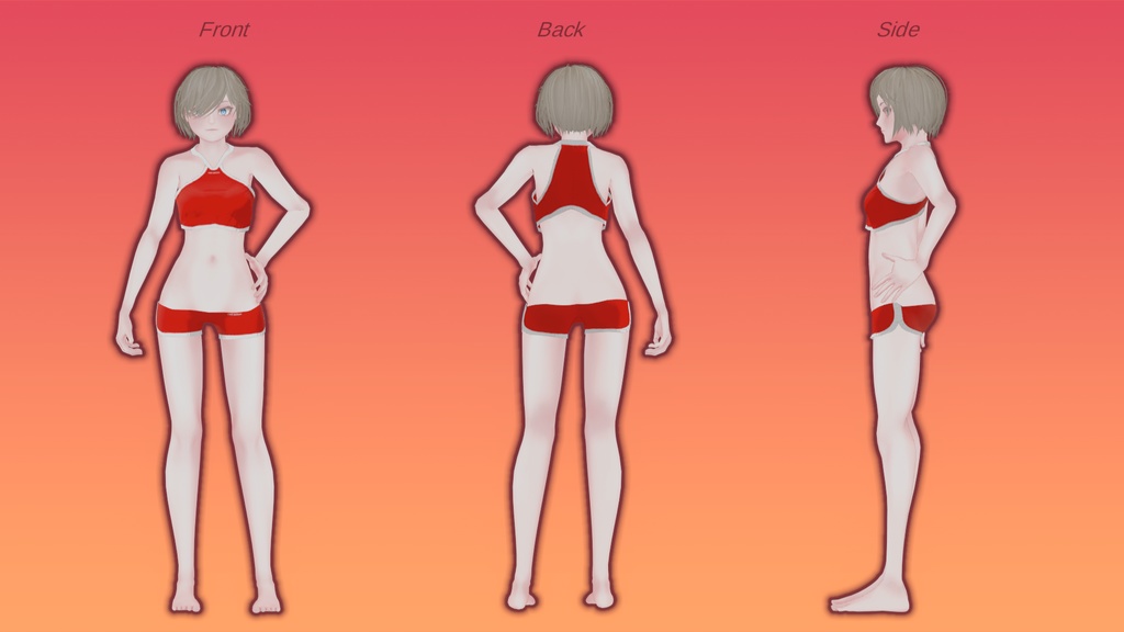 【オリジナル3Dモデル】 Daleka (ダリョーカ)