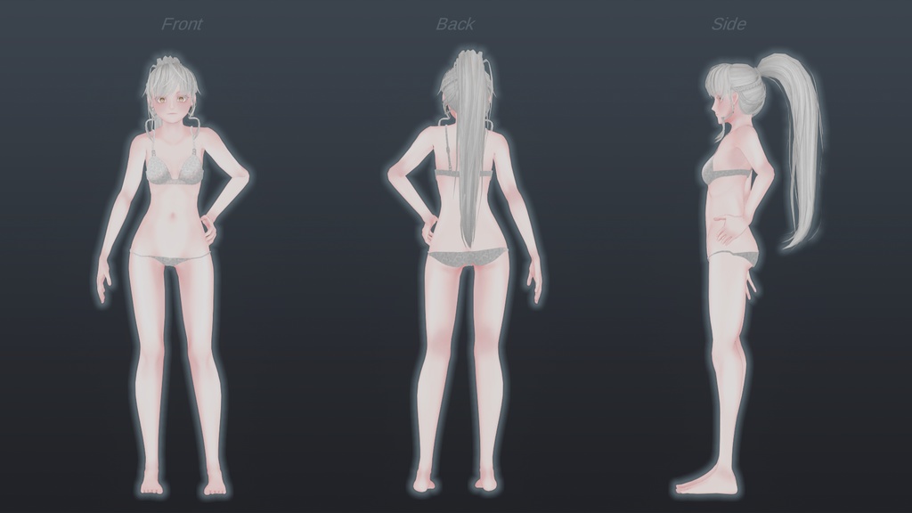 【オリジナル3Dモデル】 Daleka (ダリョーカ)