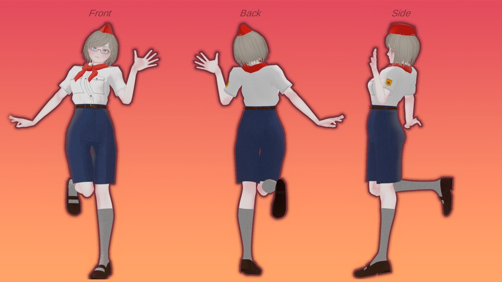 【オリジナル3Dモデル】 Daleka (ダリョーカ)