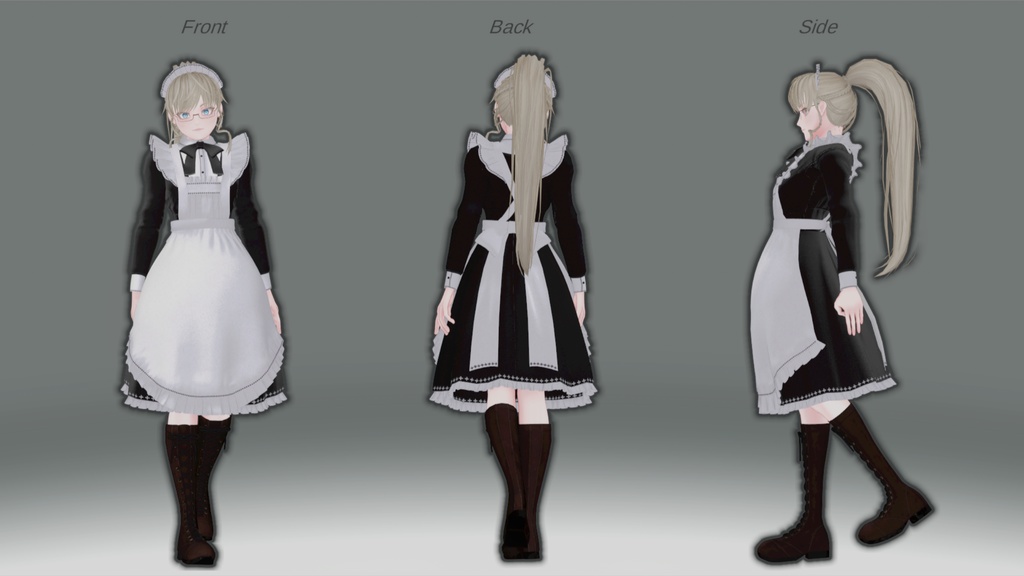 【オリジナル3Dモデル】 Daleka (ダリョーカ)