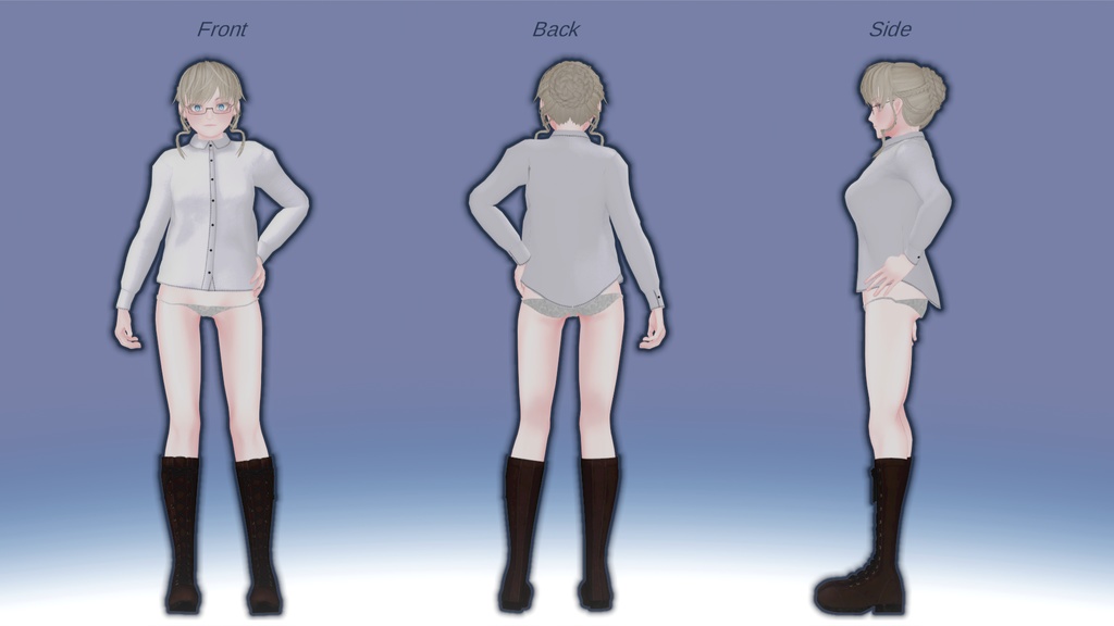 【オリジナル3Dモデル】 Daleka (ダリョーカ)