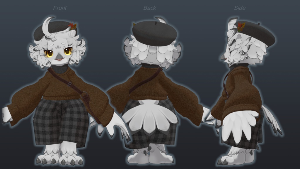 【Noix対応】Aeternum Autumn【VRChat想定衣装】