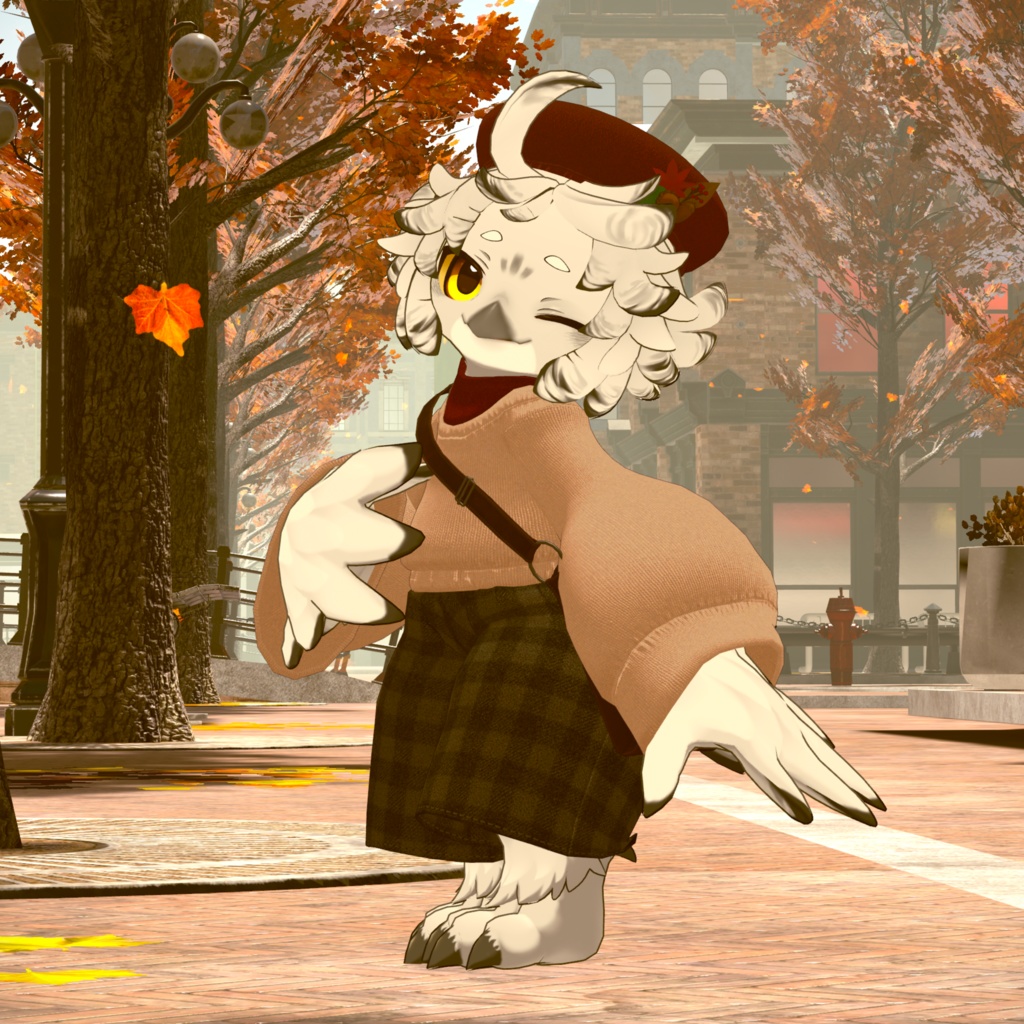 【Noix対応】Aeternum Autumn【VRChat想定衣装】