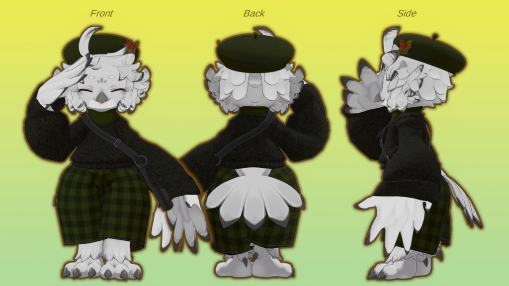 【Noix対応】Aeternum Autumn【VRChat想定衣装】