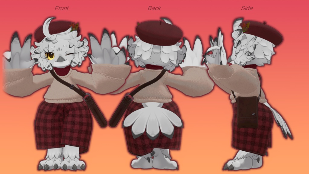 【Noix対応】Aeternum Autumn【VRChat想定衣装】