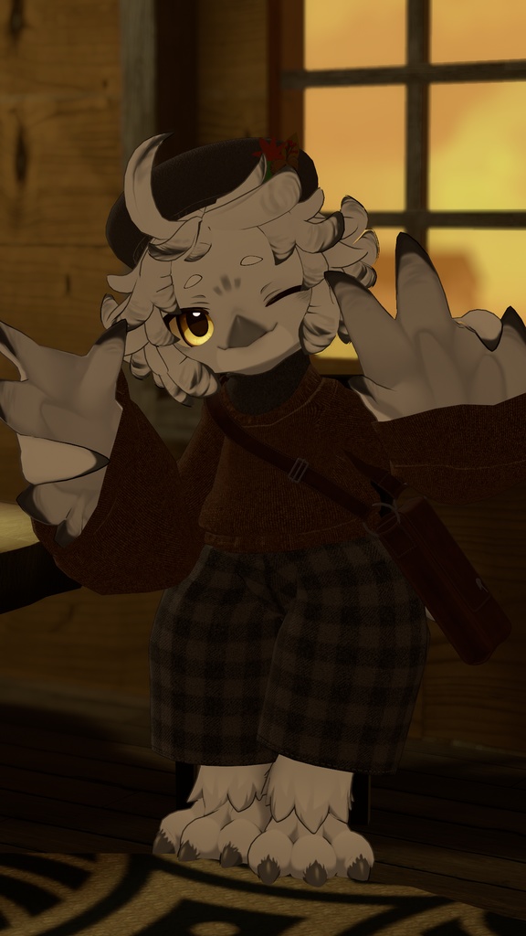 【Noix対応】Aeternum Autumn【VRChat想定衣装】