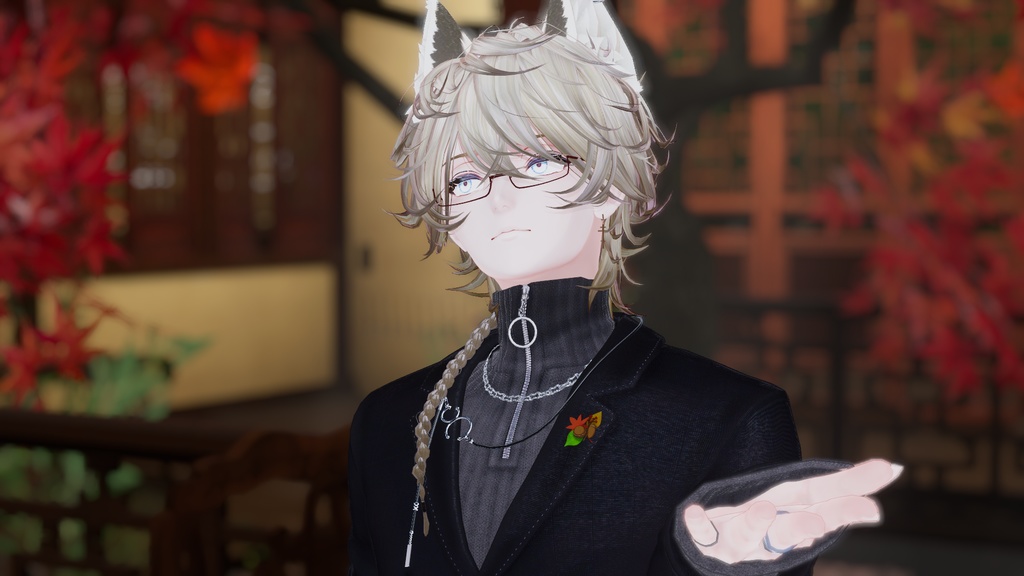 【3Dアクセサリー】Autumn Brooch