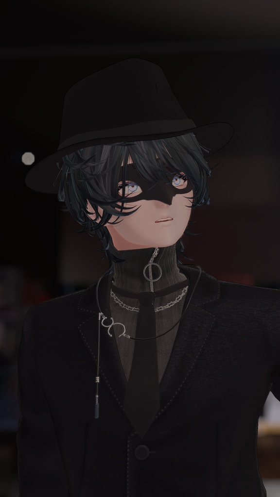 【3Dアクセサリー】Cursed Crow & Crow Stick