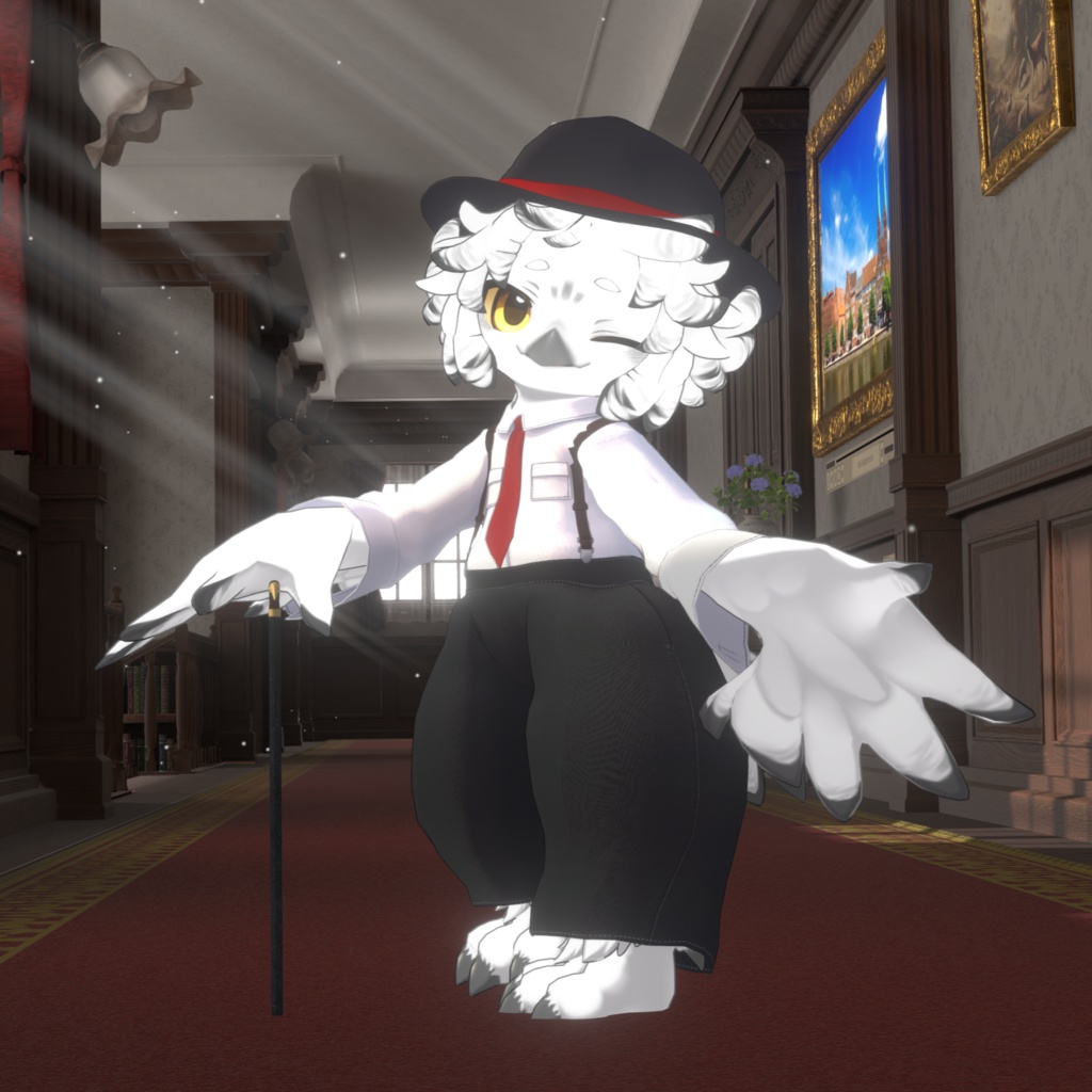 セール12/31まで!【Noix対応】Crow Coat【VRChat想定衣装】