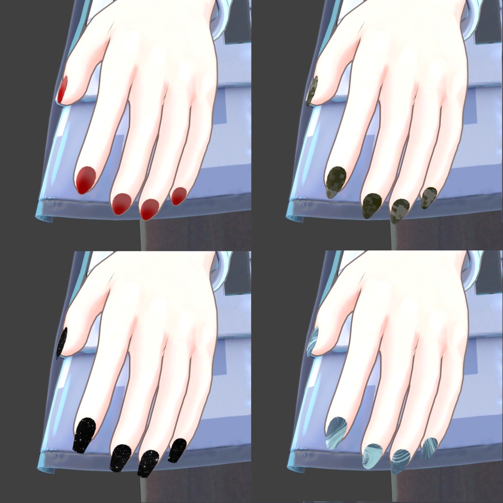 【Elioska対応】Elioska Nails【3Dアクセサリー】