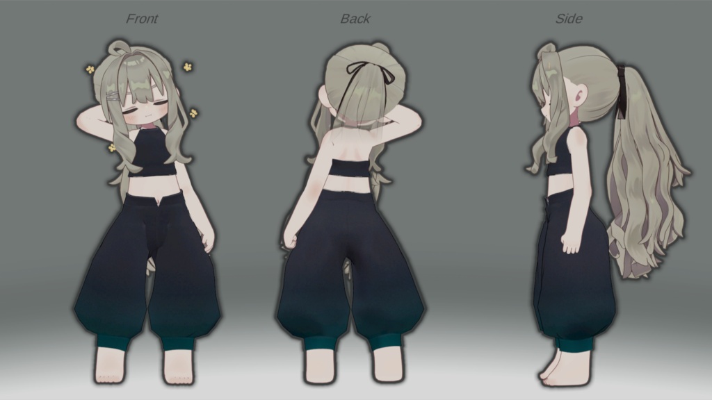 【キプフェル / Noix対応】Oriental Owl【VRChat想定衣装】