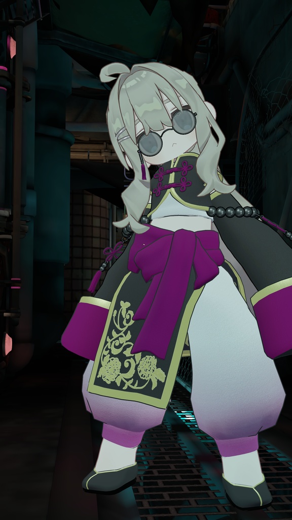 🐱セール4/30まで🦉【キプフェル / Noix対応】Oriental Owl【VRChat想定衣装】