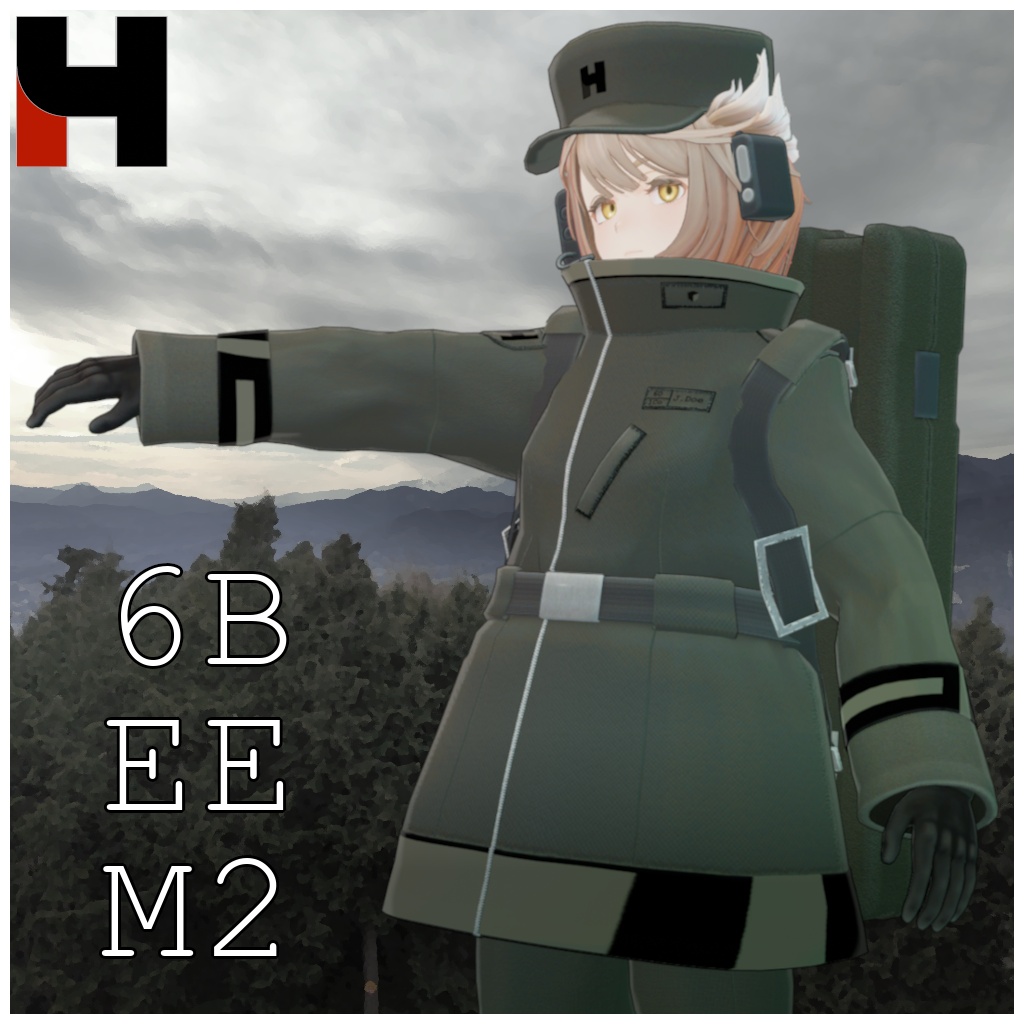 5/30までセール中📦️【Elioska / Mie / しなの 対応】6BEEM2【VRChat想定衣装】
