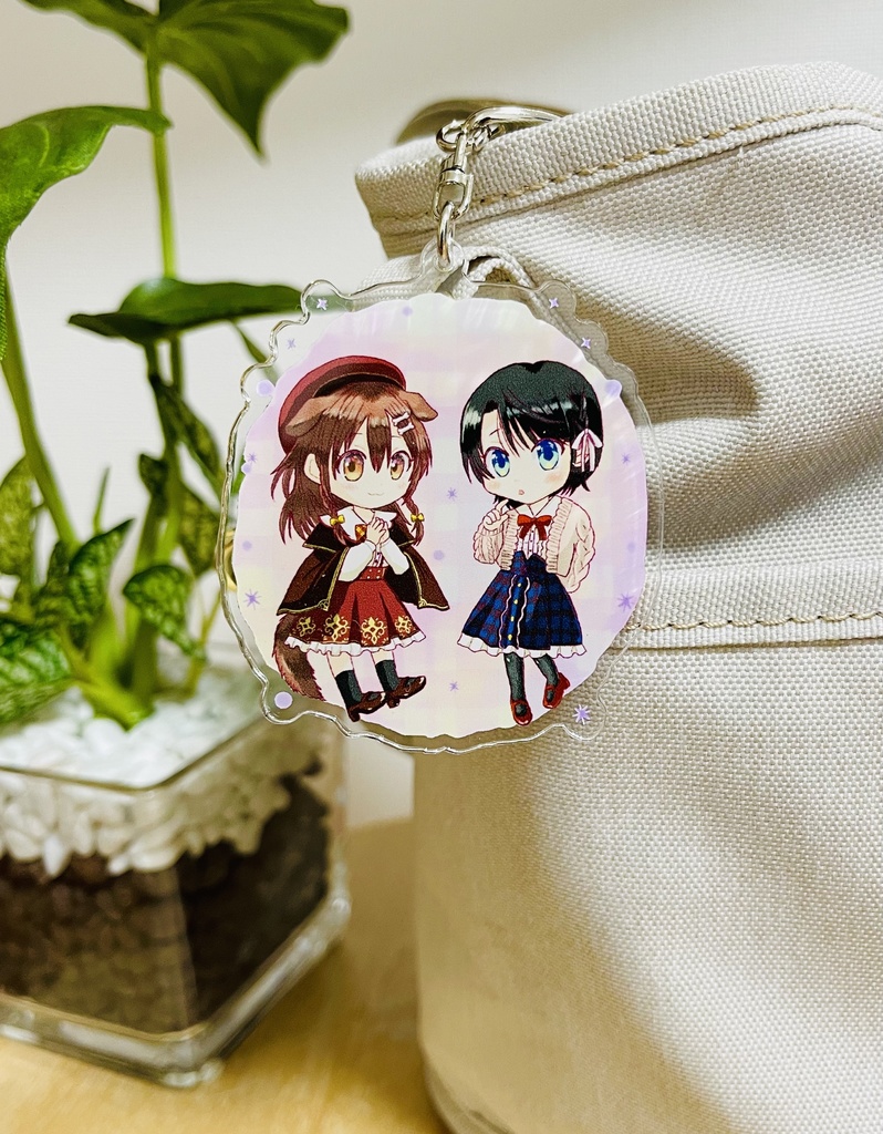 【非公式】ちびスバころ アクリルキーホルダー