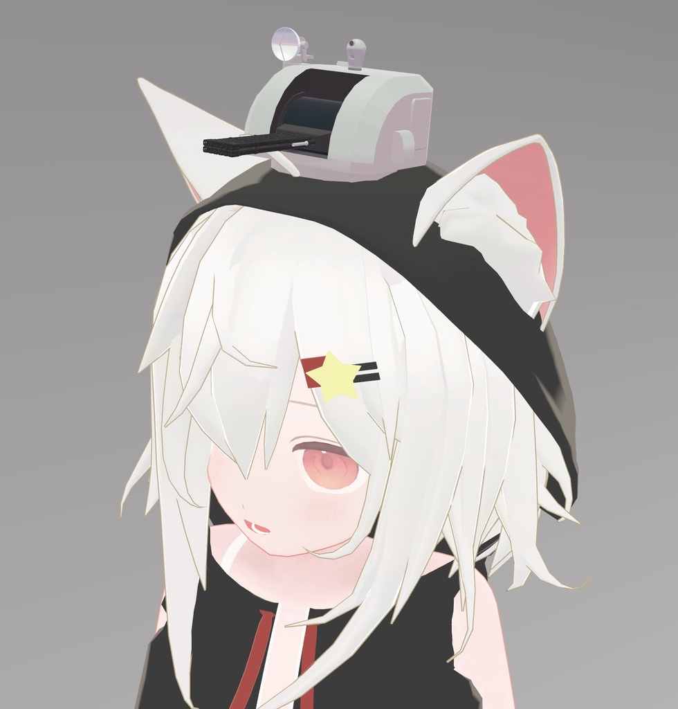 [無料]Meroka CIWS　[頭に乗せる砲シリーズ]