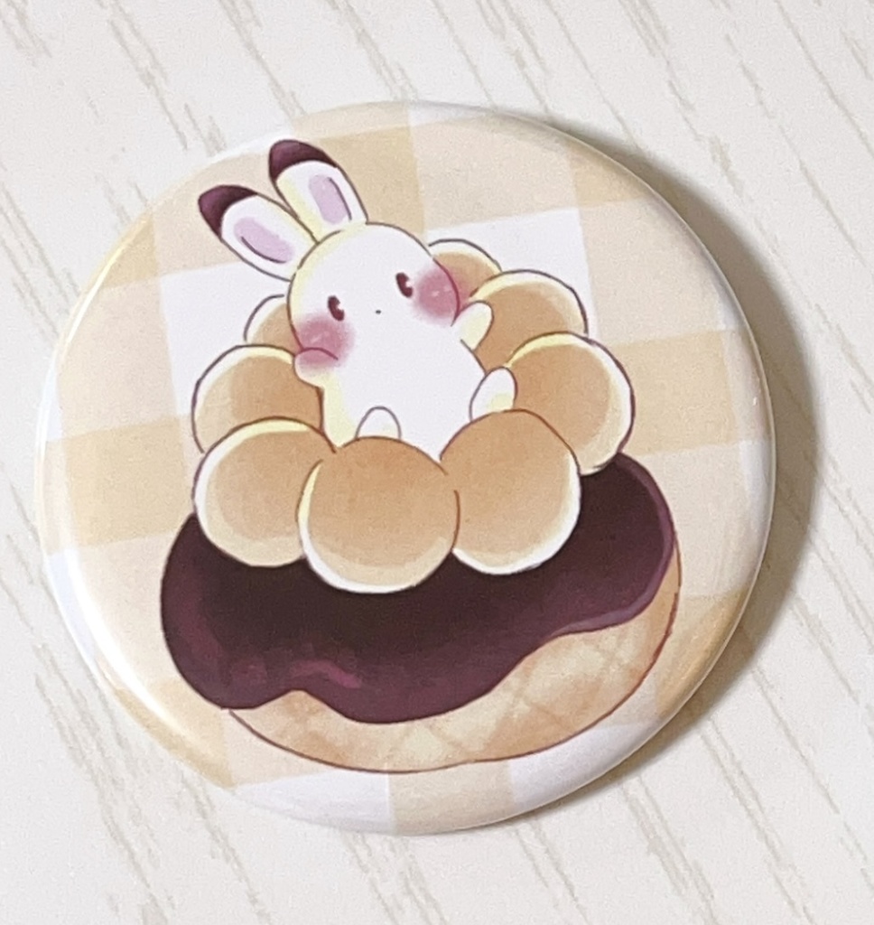 缶バッジ 56mm チョコレート