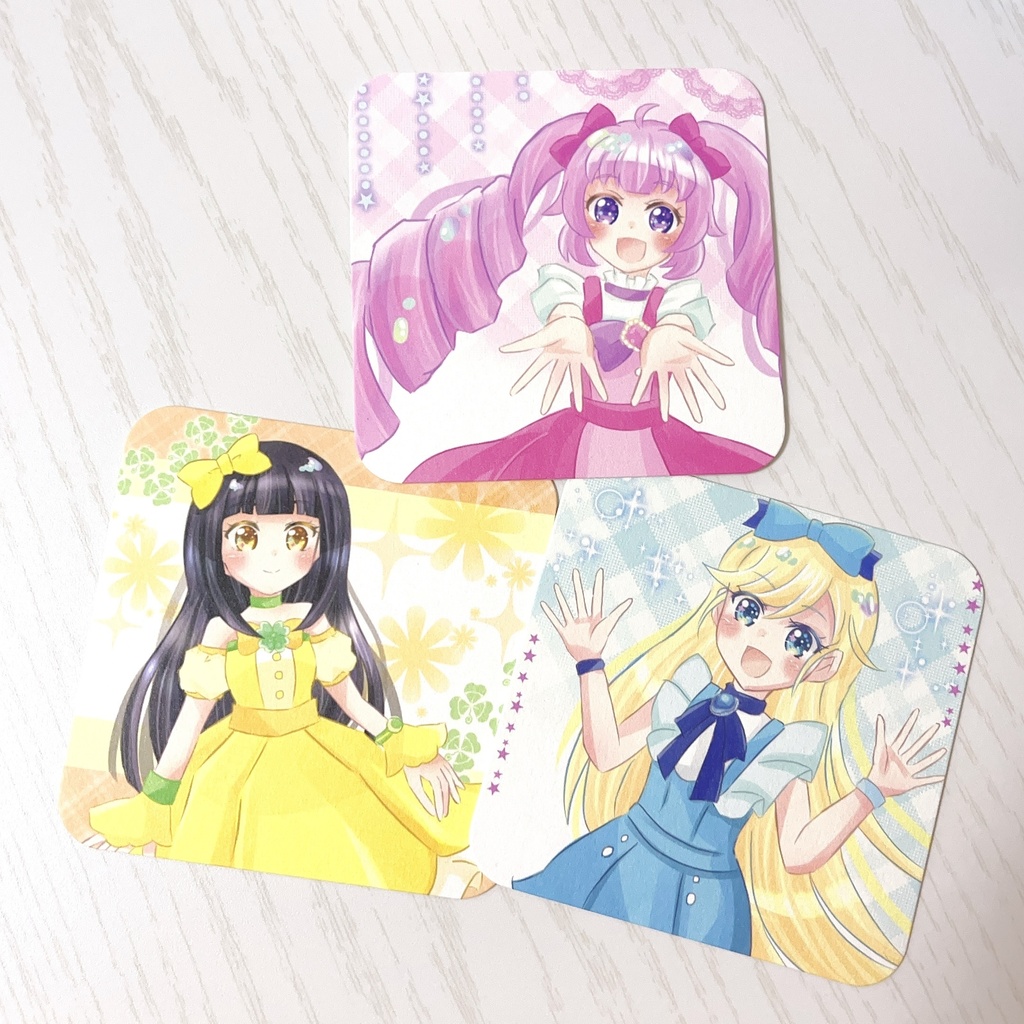 【二次創作】アイプリ　紙コースター