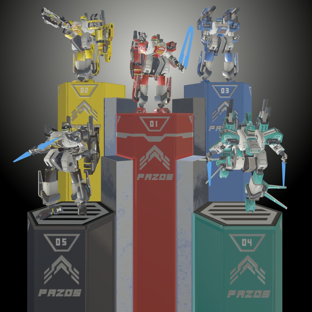 パゾス2【vrchat向けロボアバター】