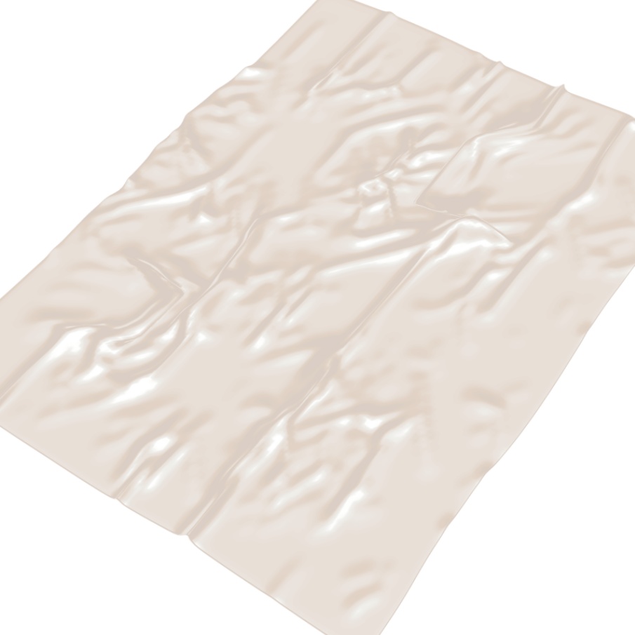 【シーツ3D 20種】シワがある布セット