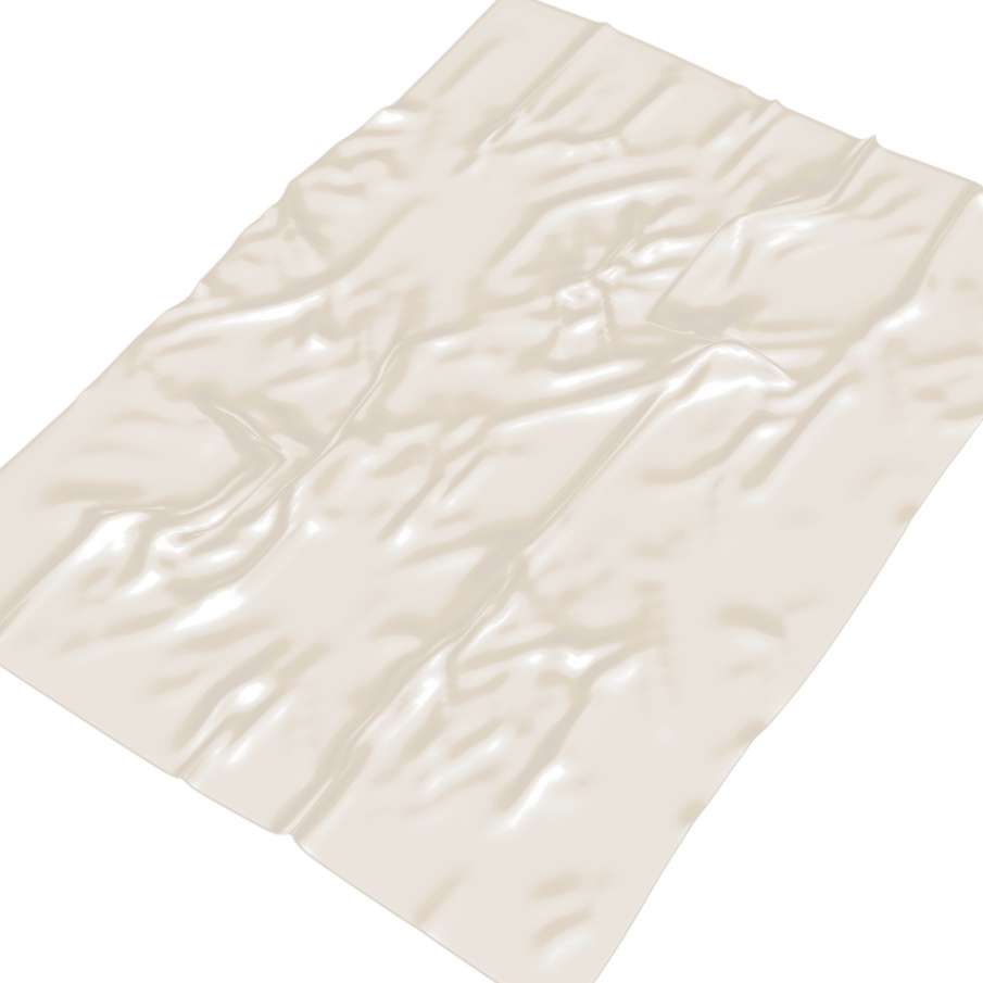 【シーツ3D 20種】シワがある布セット