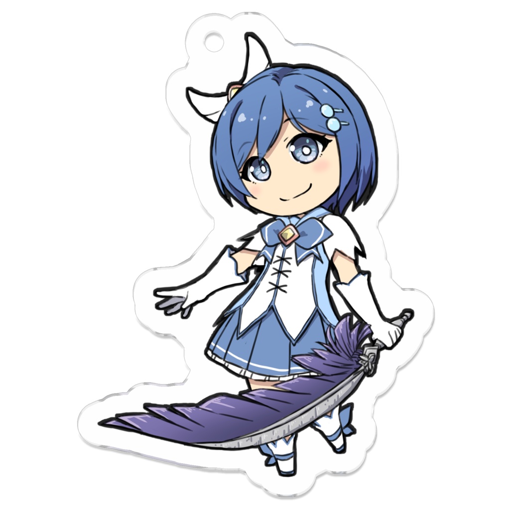 Magica2019花織 ちびキャラ キーホルダー