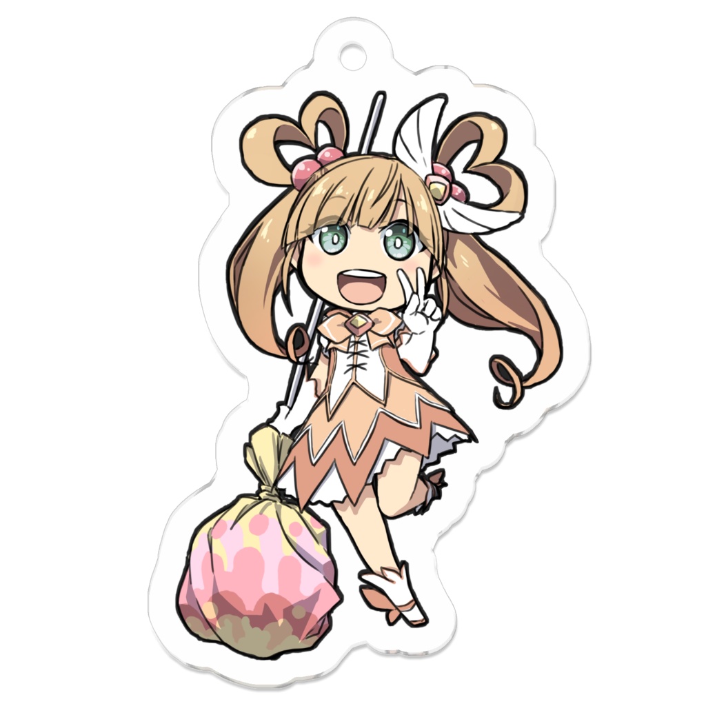 Magica2019依子 ちびキャラ キーホルダー
