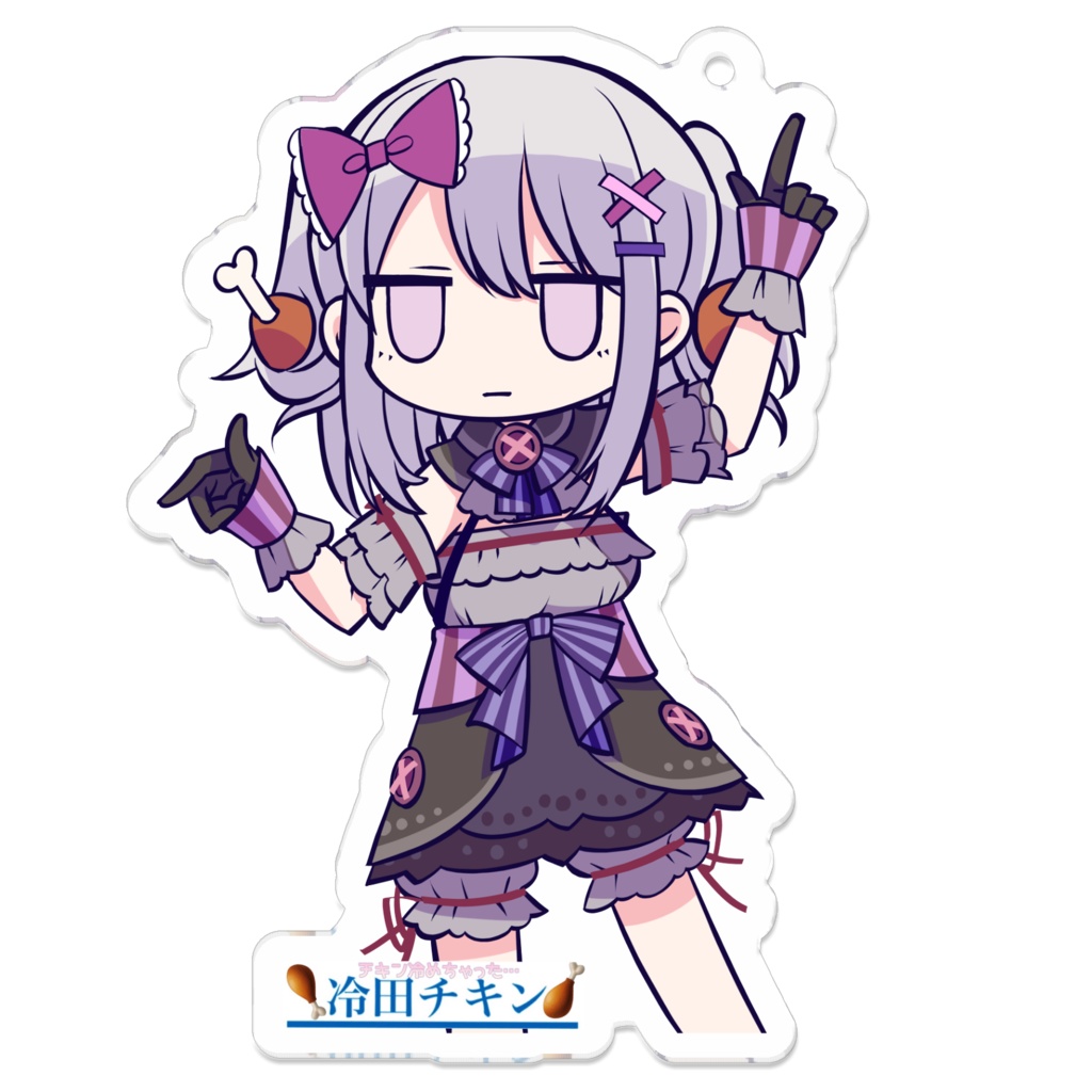 冷田チキンアクリルキーホルダーぱこ❤️
