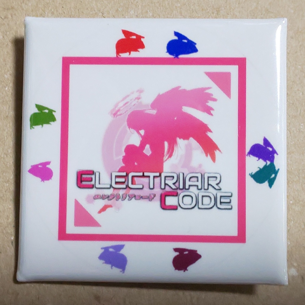 エレクトリアコード ARマーカー付き缶バッジ