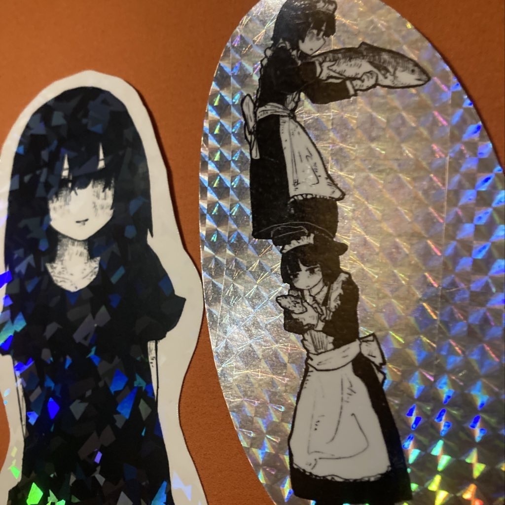 ホログラムステッカー2種セット