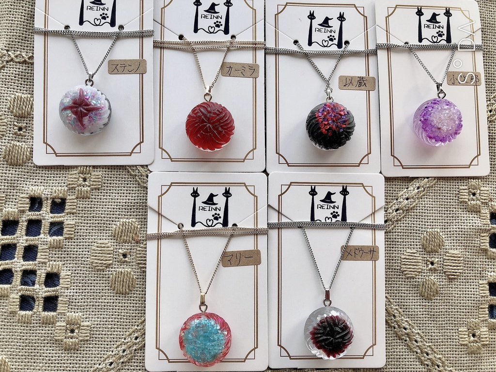 fate ネックレス イメージ レジン