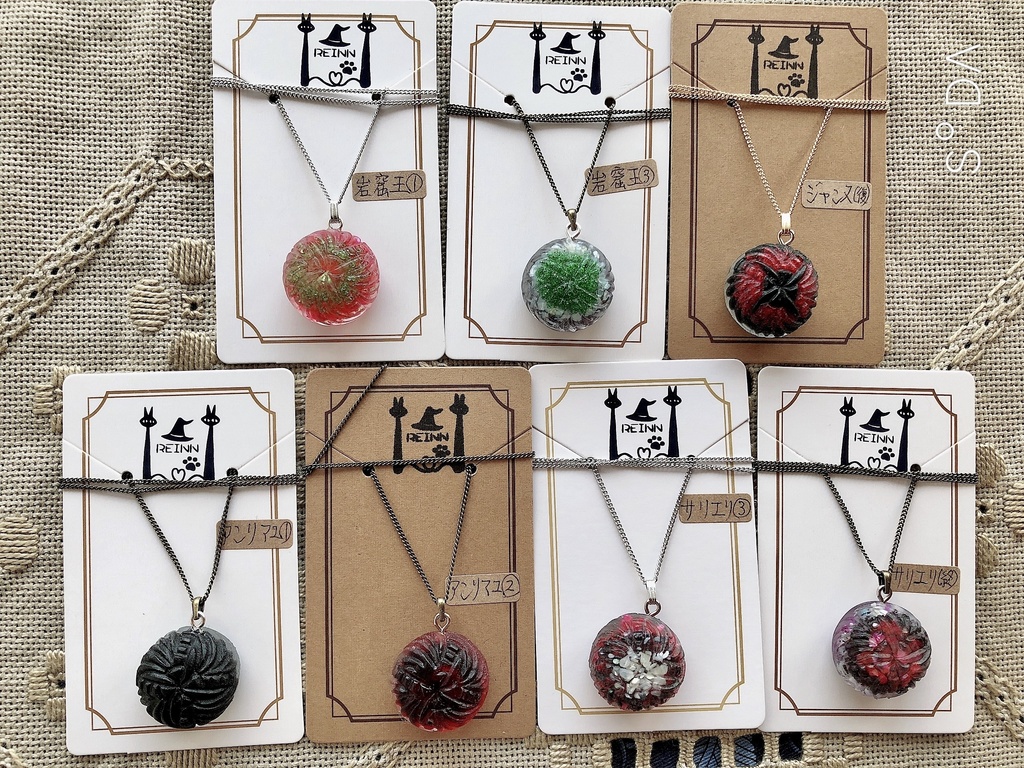 fate ネックレス イメージ レジン