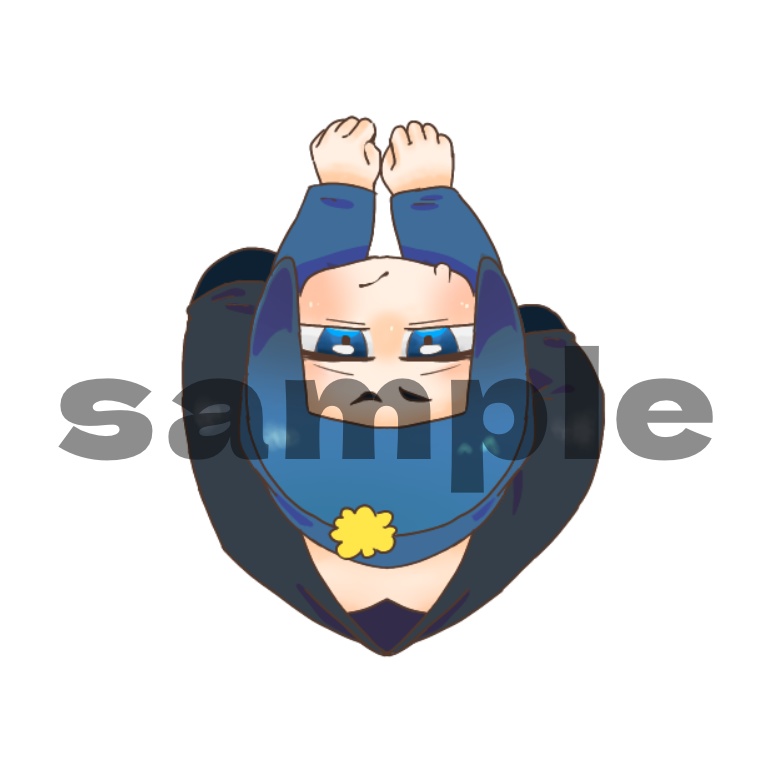 ズボン引っ張りアクキー