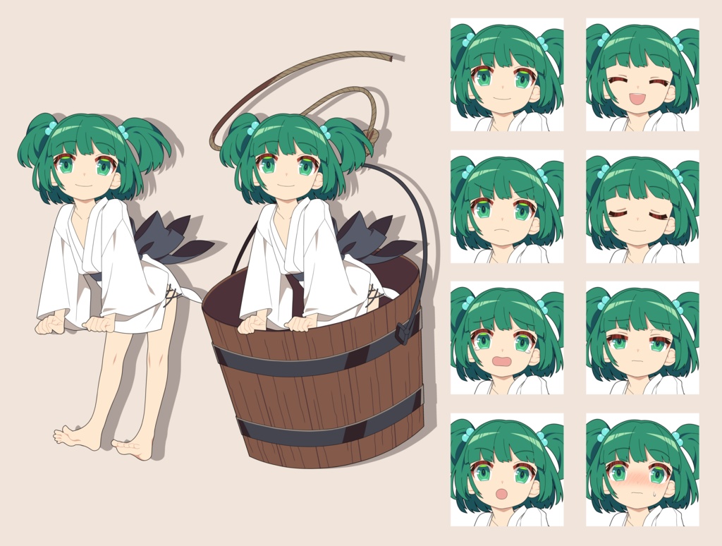 キスメ　立ち絵素材
