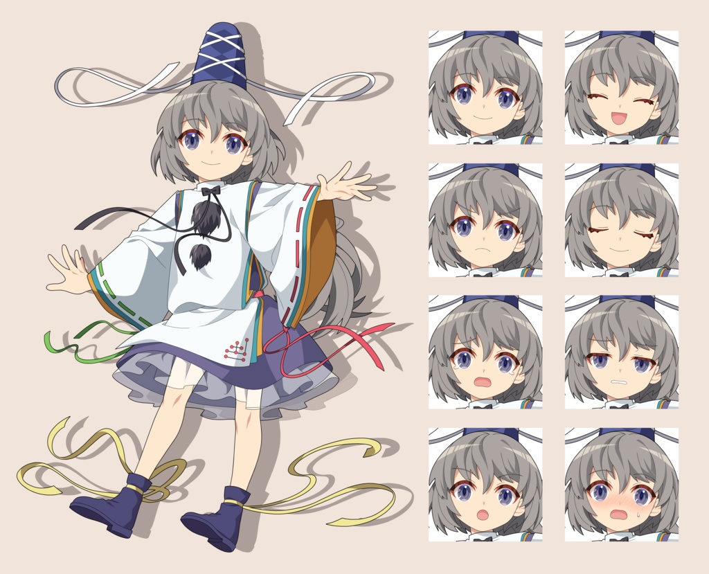 物部布都　立ち絵素材
