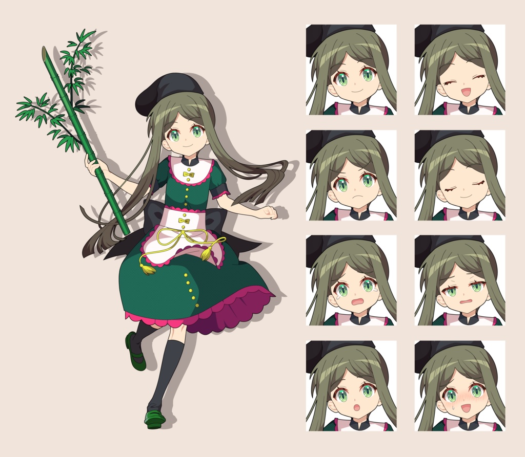 丁礼田舞　立ち絵素材