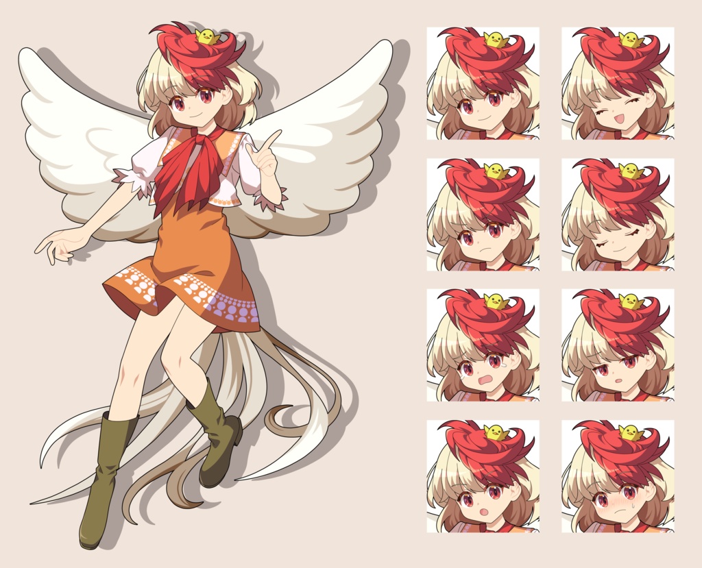 庭渡久侘歌　立ち絵素材