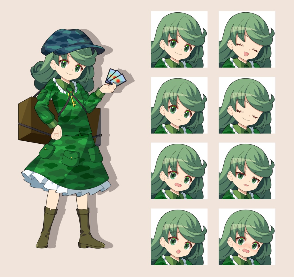 山城たかね　立ち絵素材