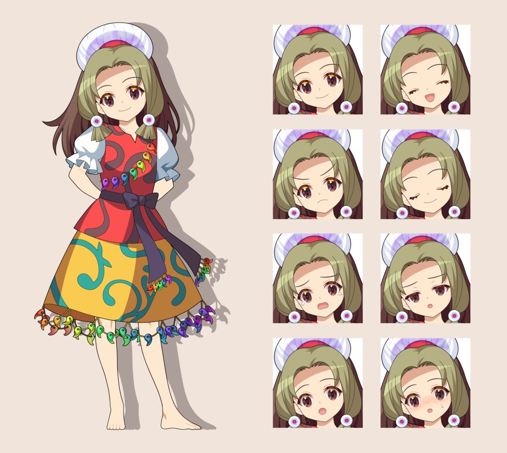 玉造魅須丸　立ち絵素材