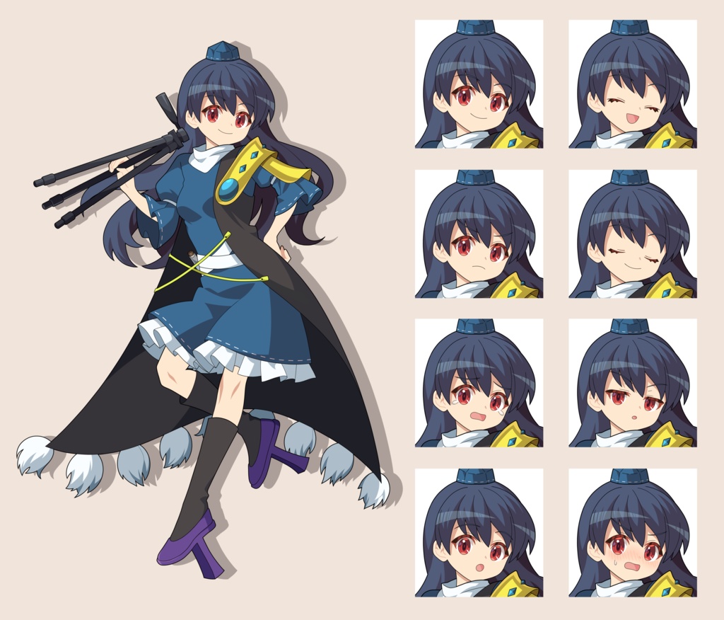 飯綱丸龍　立ち絵素材