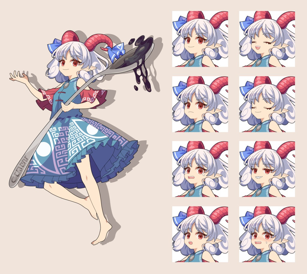 饕餮尤魔　立ち絵素材