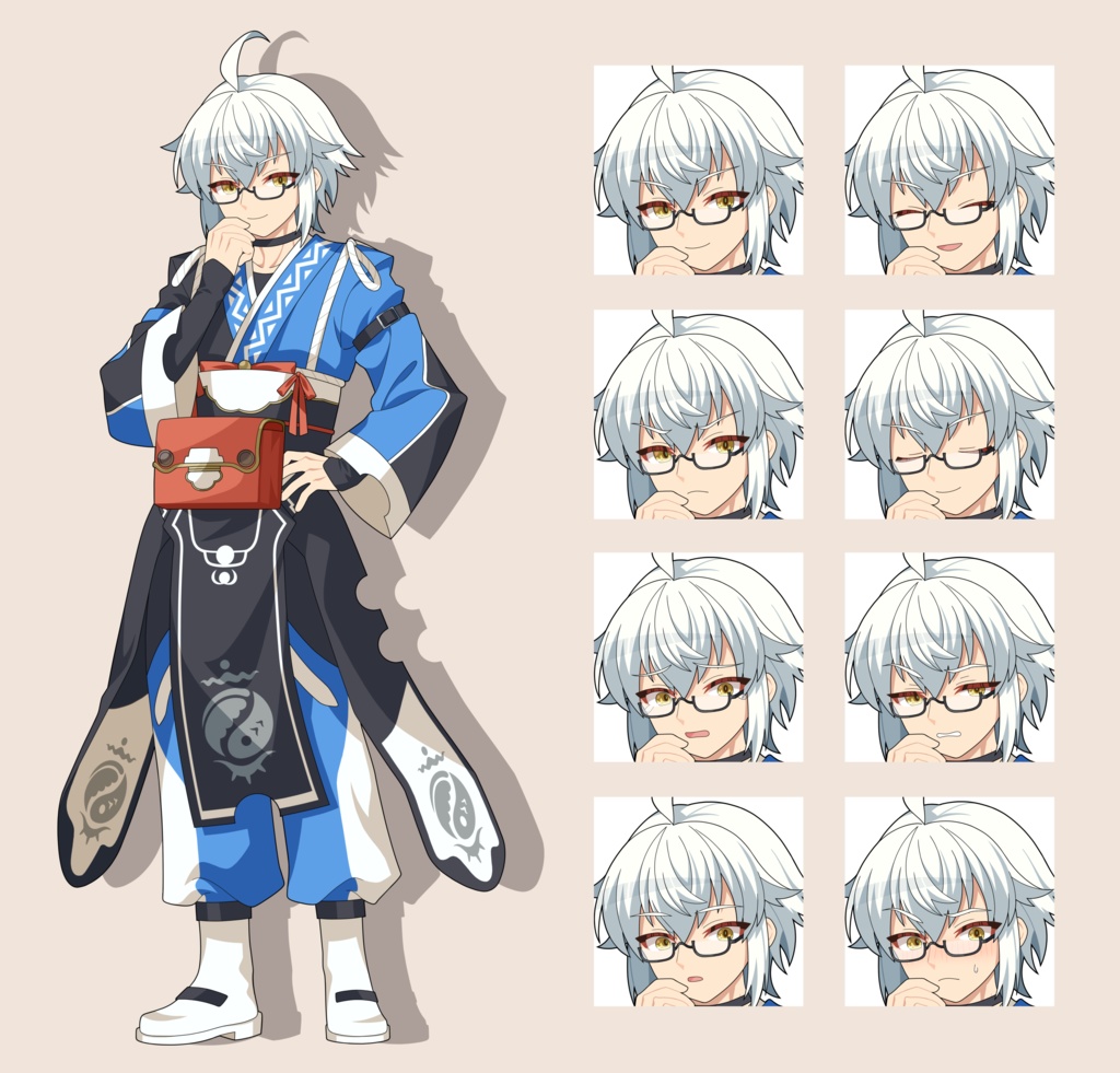 森近霖之助　立ち絵素材