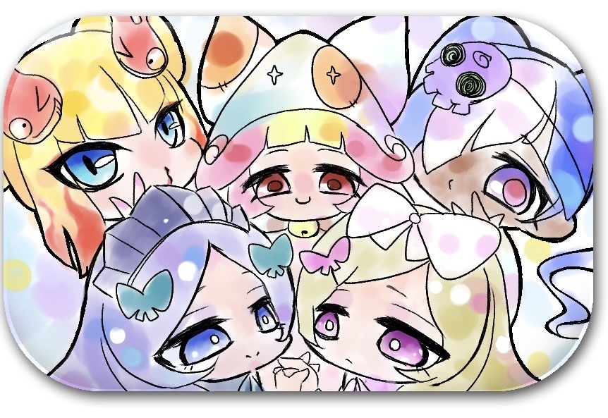 スカウトキャラ箱推し缶バッジ/ライトツインズ