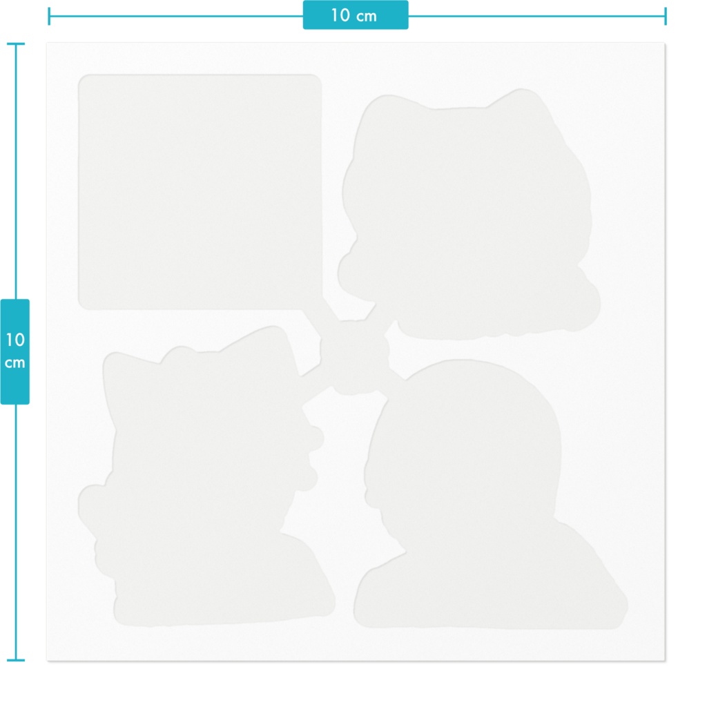 巻望とゆかいな仲間たち ミニステッカー
