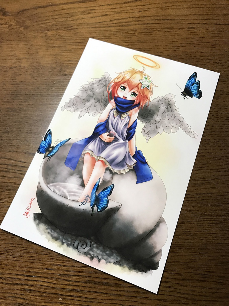 ガヴリールドロップアウト 連作繪葉書