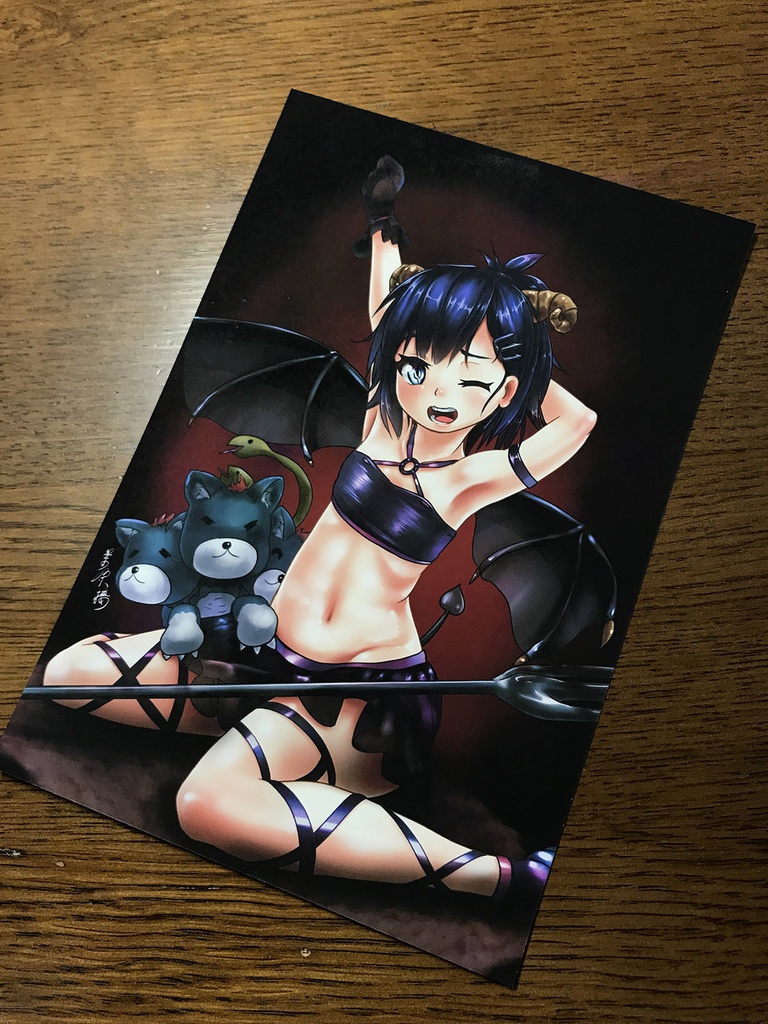 ガヴリールドロップアウト 連作繪葉書