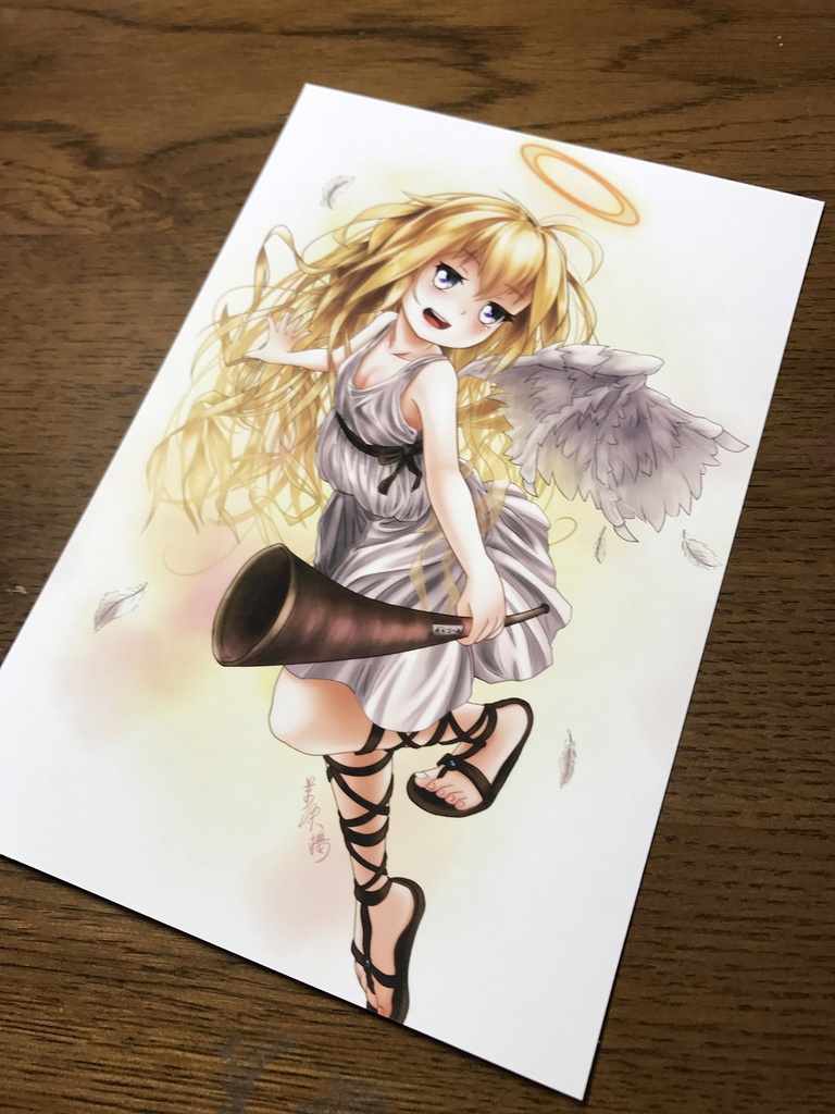 ガヴリールドロップアウト 連作繪葉書