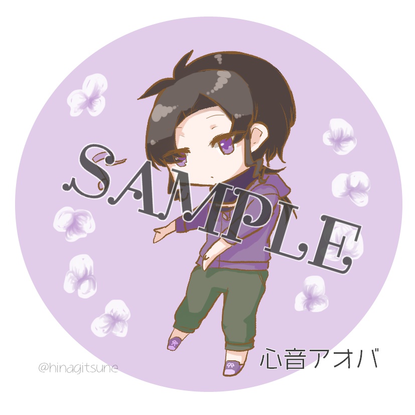 【君とUTAU日々2017頒布】缶バッジ