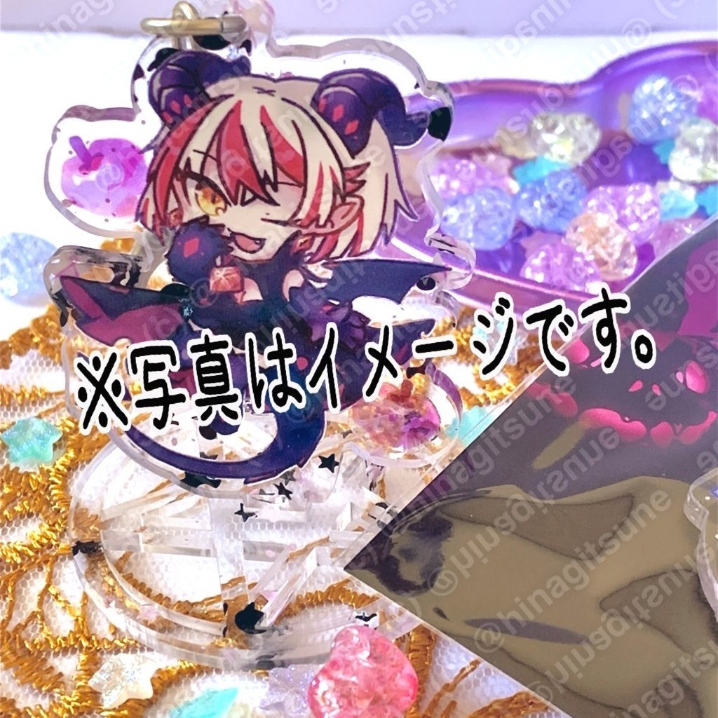 【UTAU】シラユキアクリルスタンド（ナスカン付き）